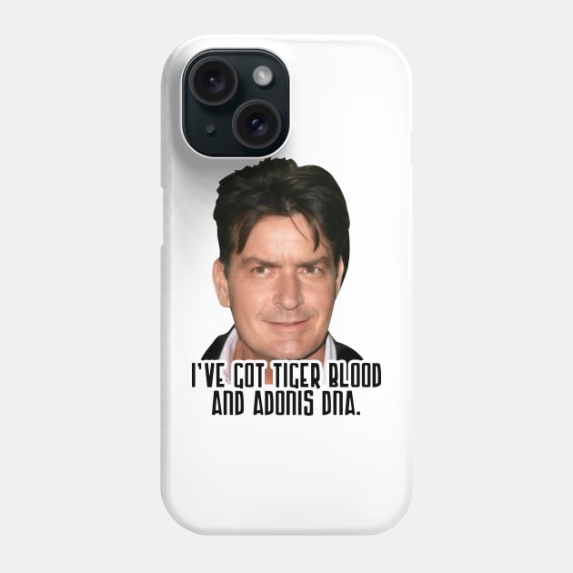 Charlie Sheen talk about Phone Case by fancyjan