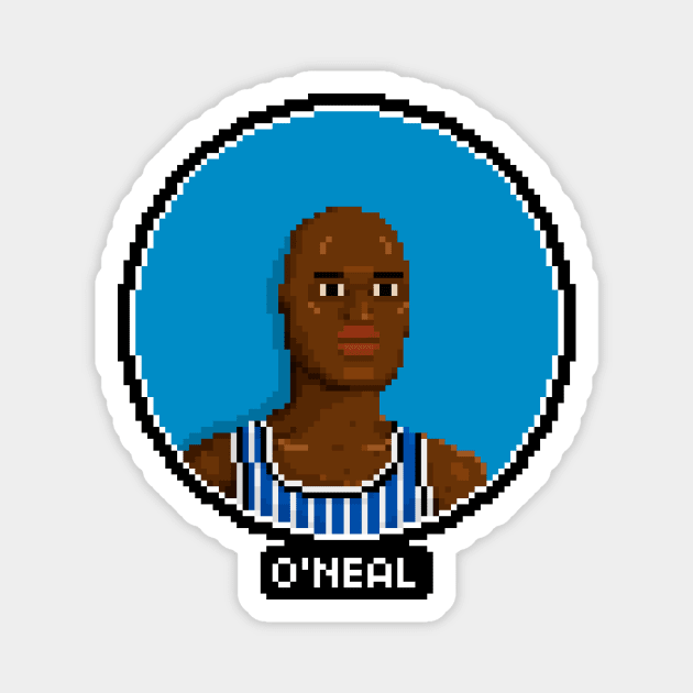 Shaquille Magnet by PixelFaces