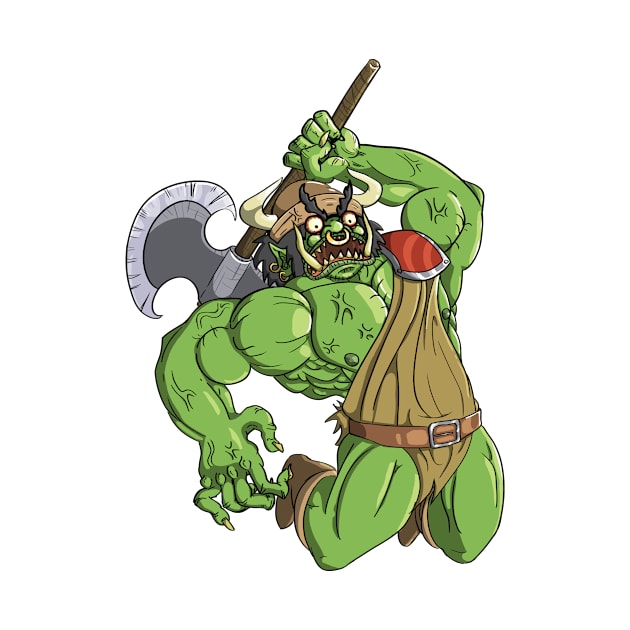 Orc Rage! by AnthonyGobeille