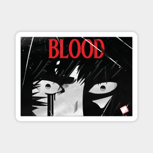 Blood Manga Cover (Villain Edition) Magnet