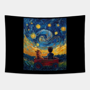 Calvin and Hobbes Genius Tapestry