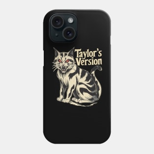 death metal taylors cat version Phone Case