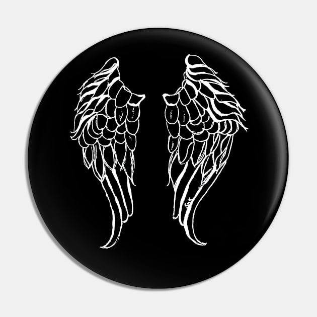 Angel Wings II Pin by Suzanne_Kurilla