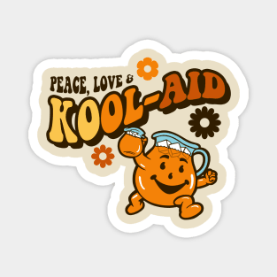 PEACE, LOVE & KOOL-AID Magnet