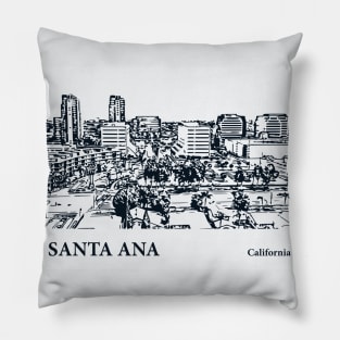 Santa Ana - California Pillow