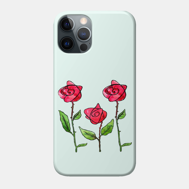 roses Roses Phone Case TeePublic