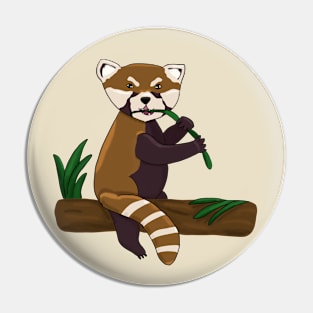 Cute red panda Pin