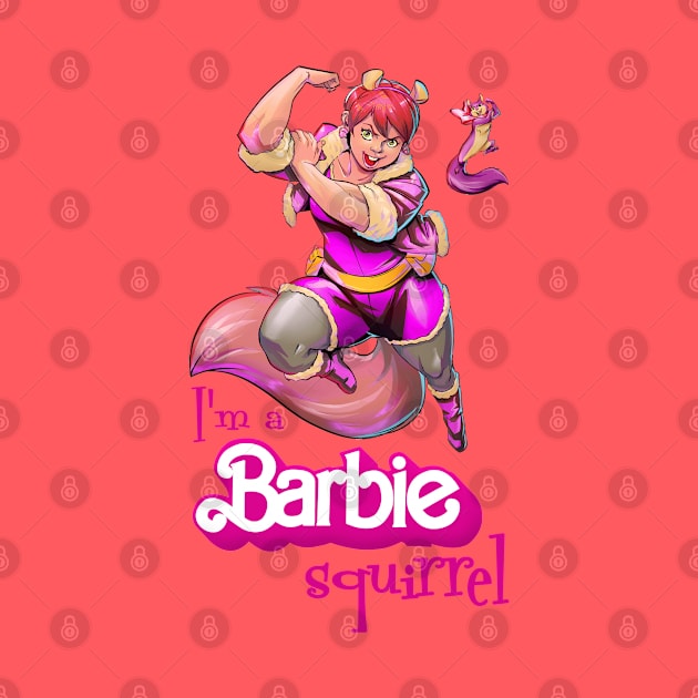 I'm a Barbie Squirrel by INLE Designs