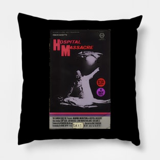 Hospital Massacre VHS v1 Pillow