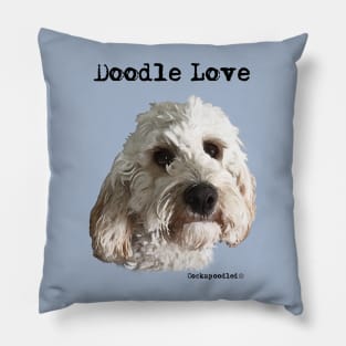 Doodle Dog Love Pillow