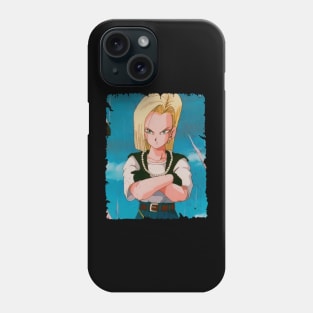 ANDROID 18 MERCH VTG Phone Case