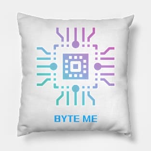 Byte Me Pillow