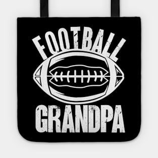 Funny Grandpa American Football Tote