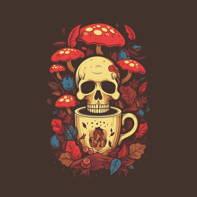 Skull Coffee by Daniac's store