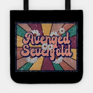 Awesome Name Sevenfold Lovely Styles Vintage 70s 80s 90s Tote