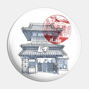 Kamakura Storefront Pin