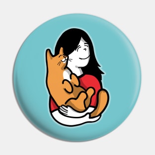 Cat Mom Pin