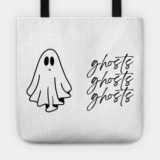 Ghosts Ghosts Ghosts Tote