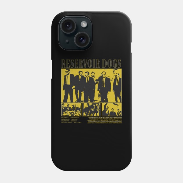 reservoir dogs Phone Case by Genetics art