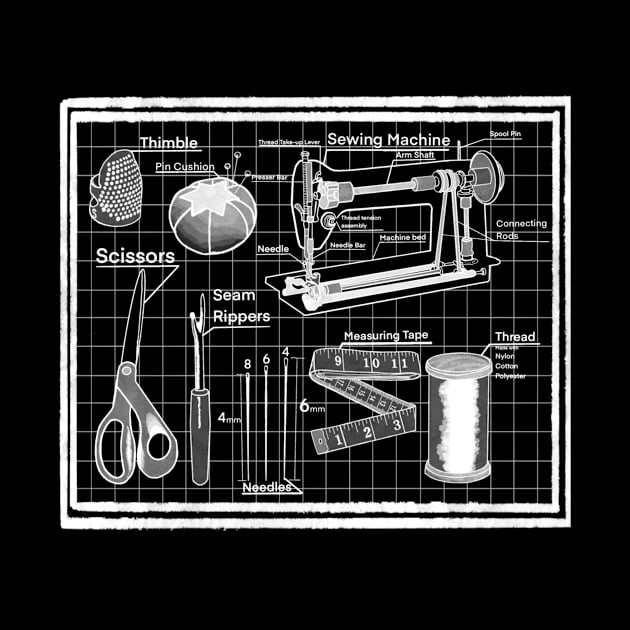 The Sewing Blueprint by Schematic Fanatic