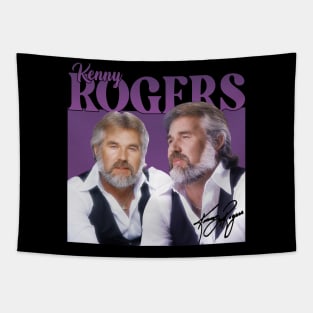 Kenny Rogers // 80s Vintage Purple Style // Tapestry