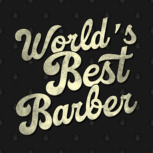 World's best barber. Perfect present for mother dad father friend him or her by SerenityByAlex