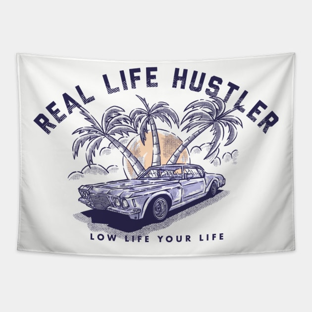 Low Rider Tapestry by Theodhian