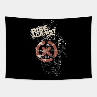 RISE AGAINST BAND Tapestry