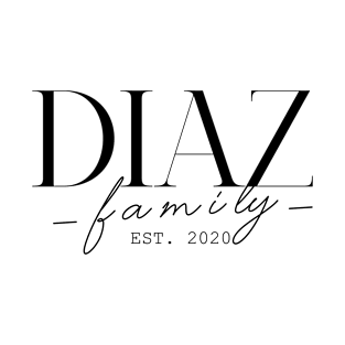 Diaz Family EST. 2020, Surname, Diaz T-Shirt