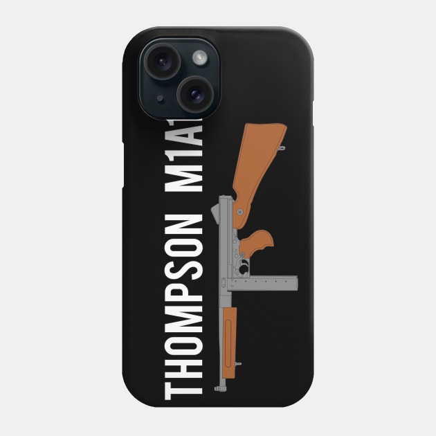 Thompson M1A1 color version Phone Case by FAawRay