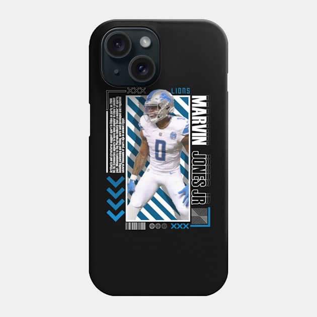 Marvin Jones Paper Poster Version 10 Phone Case by art.Hamdan