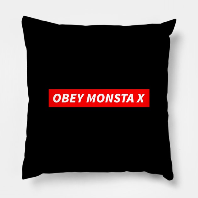 OBEY MONSTA X Pillow by BTSKingdom