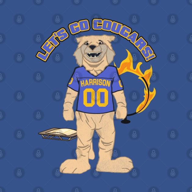 Old School Harrison University Cougars by darklordpug