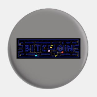 "Pac-man Crypto" Pin