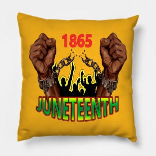 Juneteenth 1865 Pillow