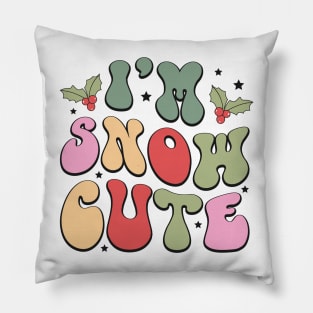 Im snow cute Pillow