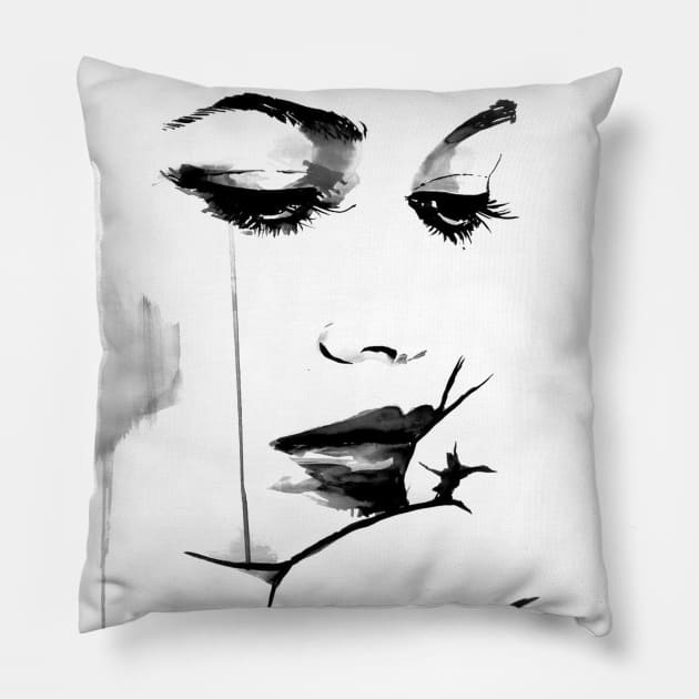 Woman Pillow by hitext