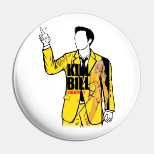 Quentin Tarantino, director of Kill Bill Pin