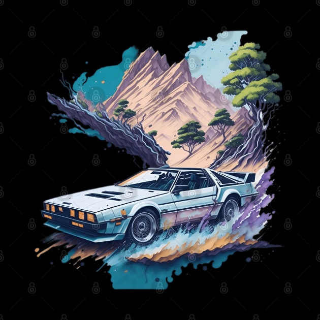 Summer Art DMC DeLorean by Shop Goods