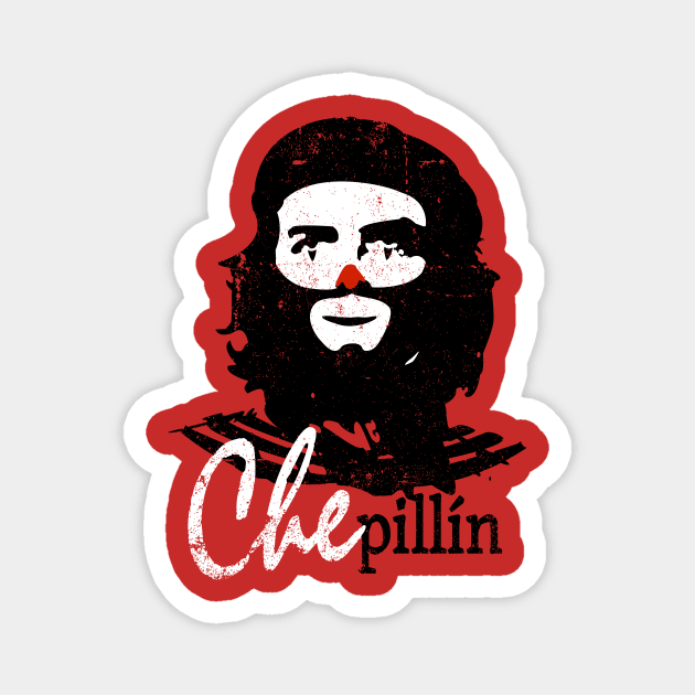 Che Pillin - Ceipillin - vintage design Magnet by verde