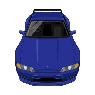 Skyline GTR V Spec R32 Body Kit - Blue T-Shirt