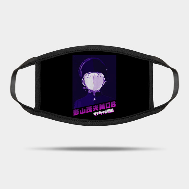 Wallpaper Shigeo Kageyama Mob Psycho 100 Mask Teepublic For iPhone Free