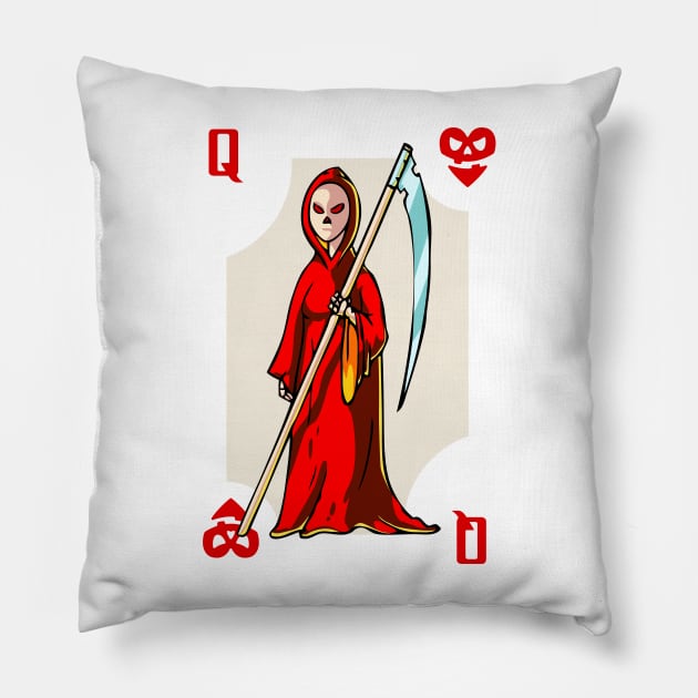 Easy Halloween Playing Card Costume: Queen of Hearts Pillow by SLAG_Creative