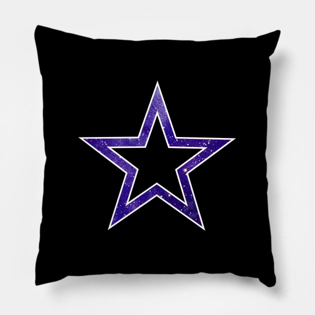 Purple Pantacle Pillow by Sirenarts