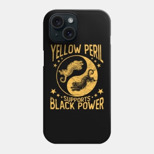 Yellow Peril Supports Black Power Phone Case