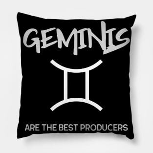 Geminis Are The Best Producers, Music Producer Pillow