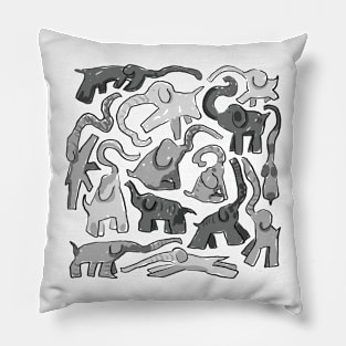 Lots of elephants Pillow