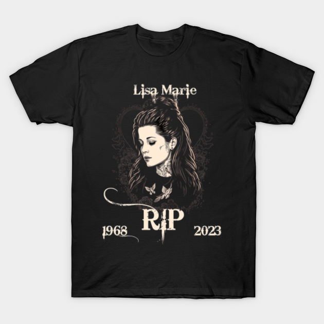 Discover Rip Lisa Marie Presley T-Shirt, Lisa Marie Presley T-Shirt