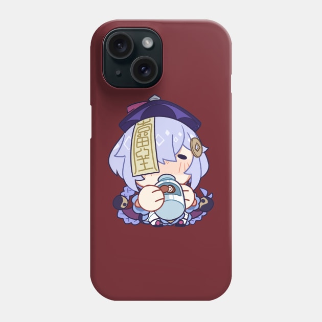 Genshin Impact Qiqi Phone Case by oletarts