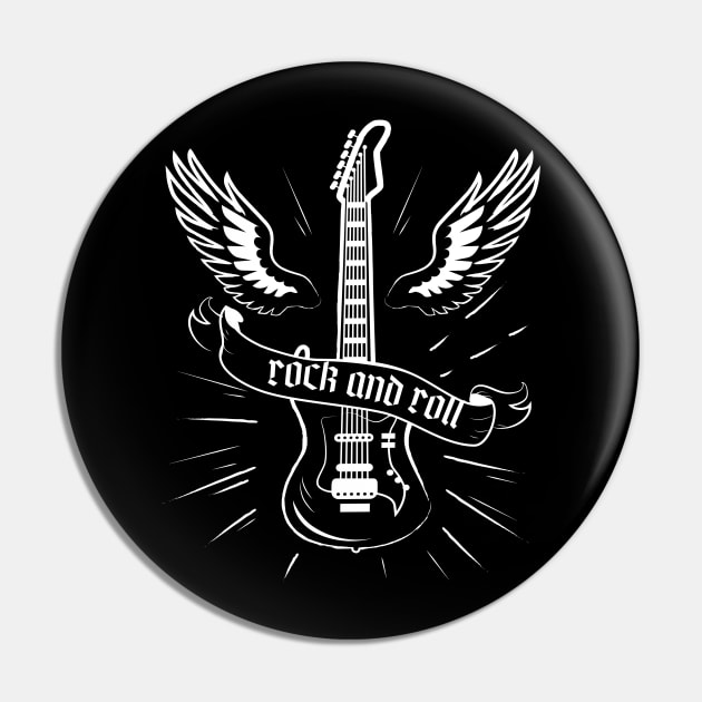 Rock And Roll Lover Rock Lovers I Love Rock & Roll Pin by ✪Your New Fashion✪